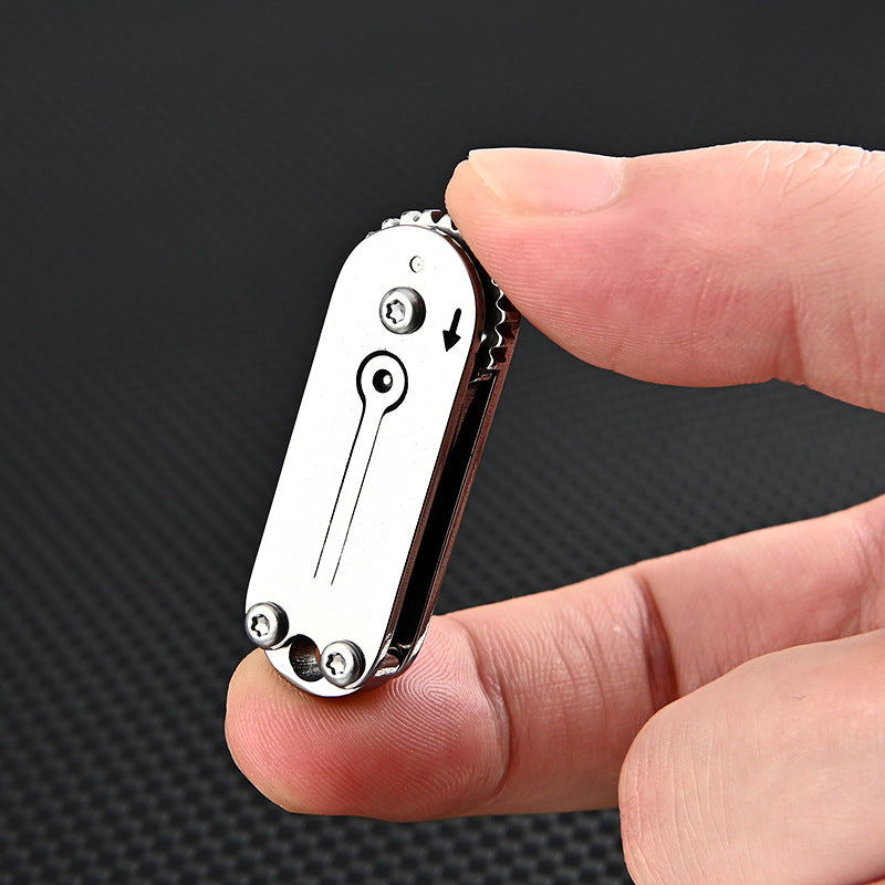 MASALONG MA-TY-021 Little Cute Stainless Steel Mini Knife Portable Pocket Knife Pocket Knife Keychain Pendant Open Box Express Knife