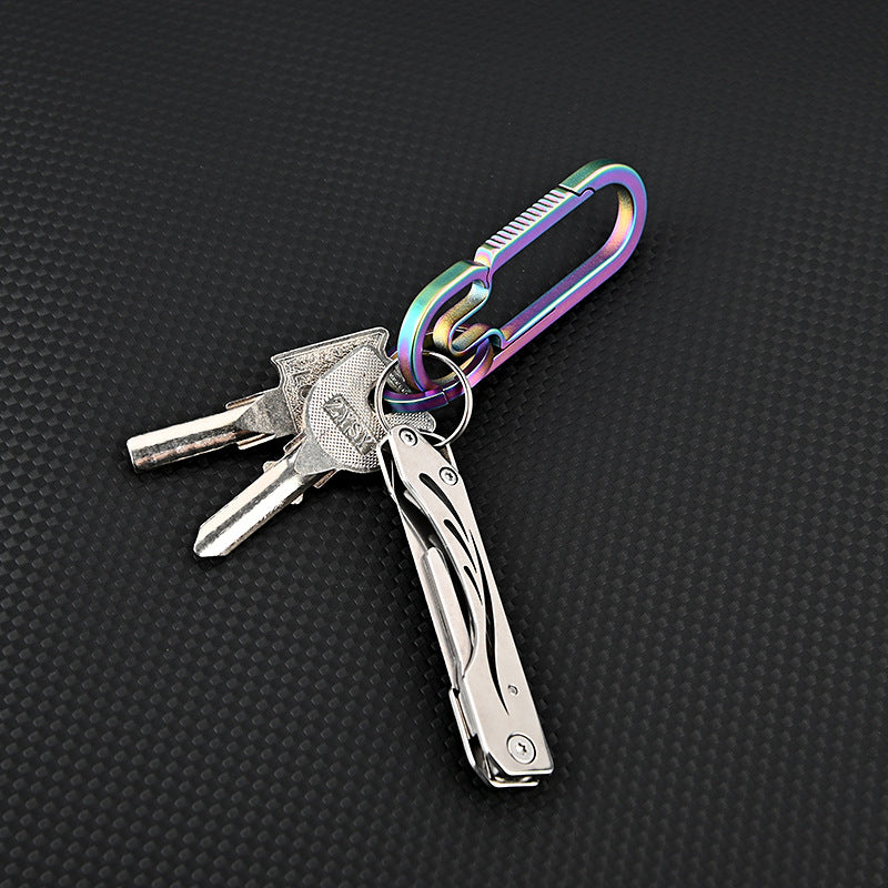 MASALONG MA-TY-017 Tanghua Stainless Steel Folding Art Knife with Sharp Cutting Paper Knife, Interchangeable Blade, Portable unboxing and unpacking, Express Keychain Knife