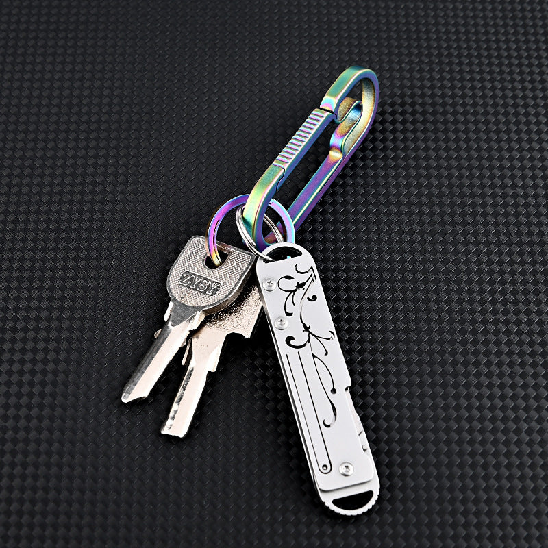 MASALONG MA-TY-025 Chinese style orchid stainless steel art knife, sharp cutting paper knife, portable keychain, unboxing and unpacking, express delivery knife