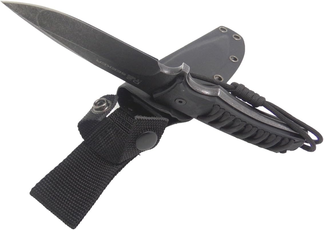 tactical hunting survival military navy army fixed blade D2 Steel knife kni35