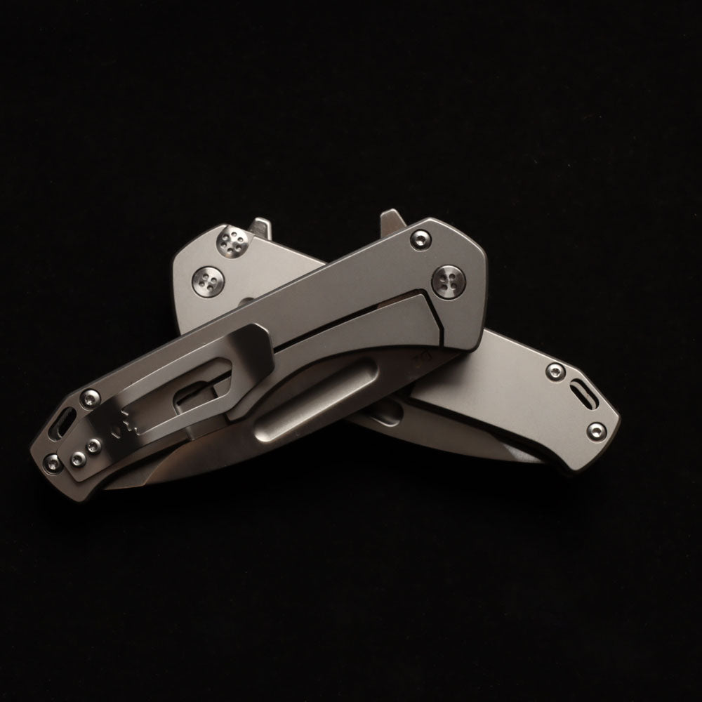 Outdoor Camping Folding Knife all stee, suitable for people with large hands and a sense of weight, kni274