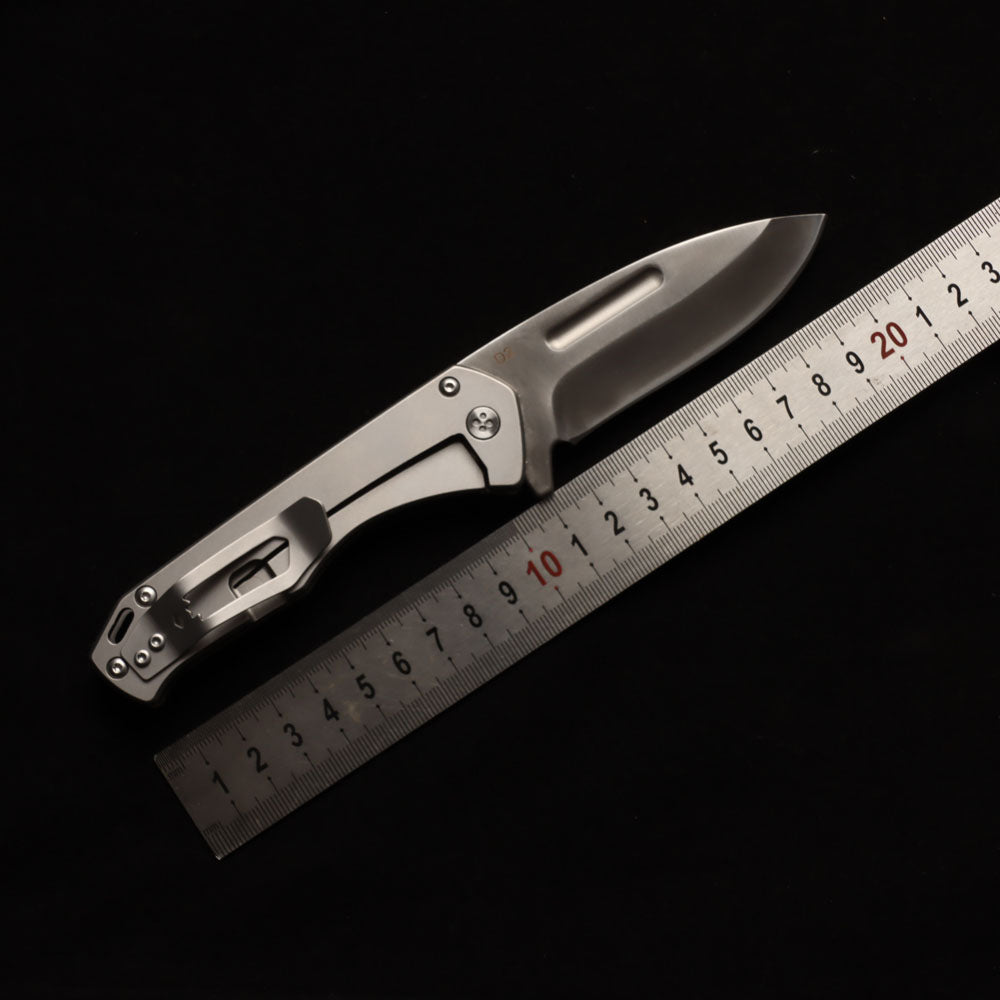 Outdoor Camping Folding Knife all stee, suitable for people with large hands and a sense of weight, kni274