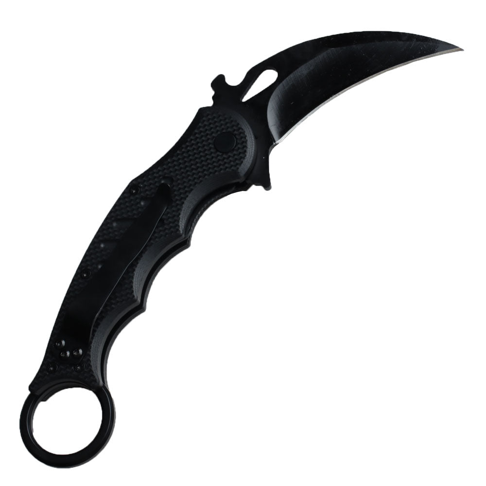 Karambit Folding Claw Knife G10 Handle kni95