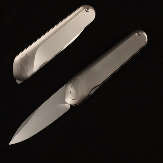 Masalong Supercar series Kni277 outdoor survival folding knife camping titanium alloy VG10 blade high hardness