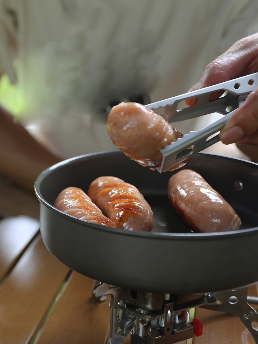 Soporte para ollas anti-quemaduras para exteriores, accesorio para utensilios de picnic MA-WY-013, soporte para barbacoa de camping, soporte para pasteles, soporte para recoger alimentos en horno microondas, pinza para alimentos