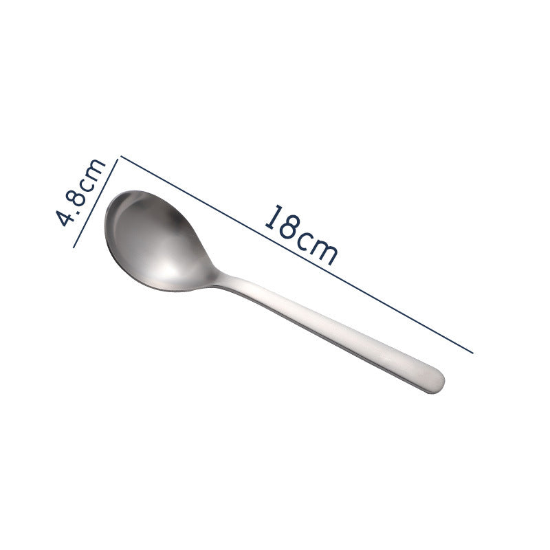 Colher de titânio puro, colher de sopa doméstica MA-XXT-024, colher de liga de titânio, utensílios de mesa portáteis de titânio para acampamento ao ar livre, colher de titânio puro de alta qualidade