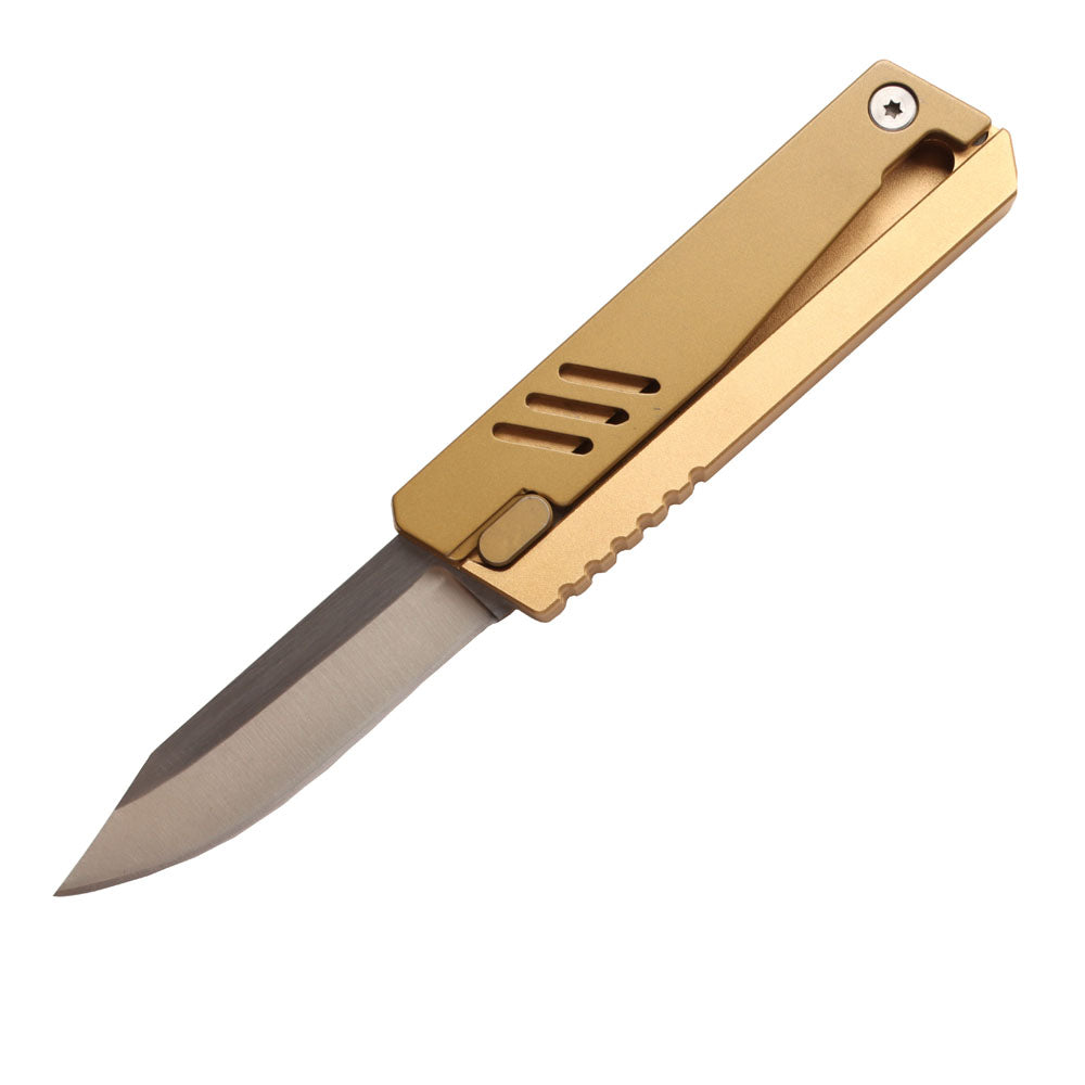 MASALONG Survival Camping D2 faca dobrável ao ar livre EDC faca tática kni267 faca de gravidade