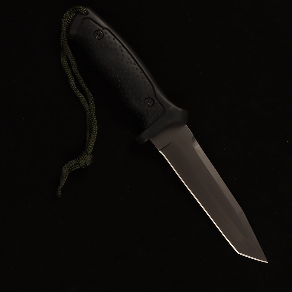 straight fixed knife Flat A08-1 Survival Hiking Camping Hunting Army Gear sword (Second-hand inventory collectible knives)