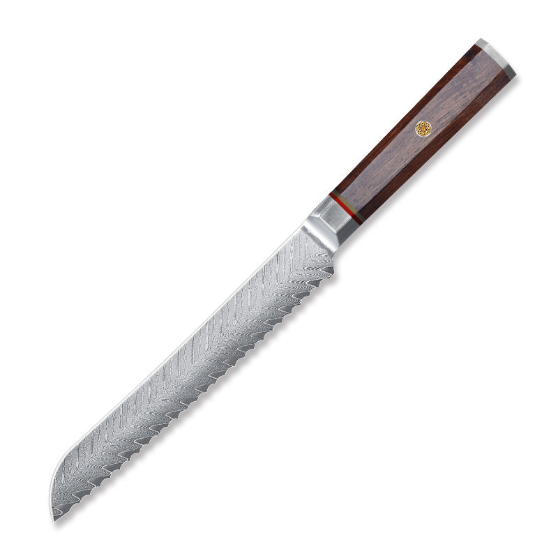 Juego de cuchillos profesionales Masalong para uso en la cocina de chefs, acero de Damasco VG10 de alta calidad
