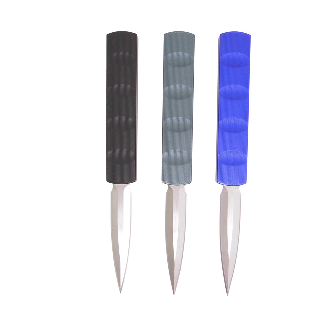 MASALONG KNIZD-176 Outdoor Camping Pocket Spring Knife Counter Strike Straight Jump Knives Alta Dureza Ferramentas de Resgate