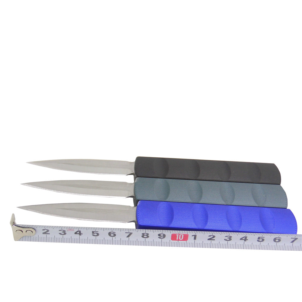 MASALONG KNIZD-176 Outdoor Camping Pocket Spring Knife Counter Strike Straight Jump Knives Alta Dureza Ferramentas de Resgate