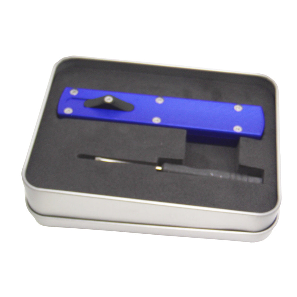 MASALONG KNIZD-176 Outdoor Camping Pocket Spring Knife Counter Strike Straight Jump Knives Alta Dureza Ferramentas de Resgate
