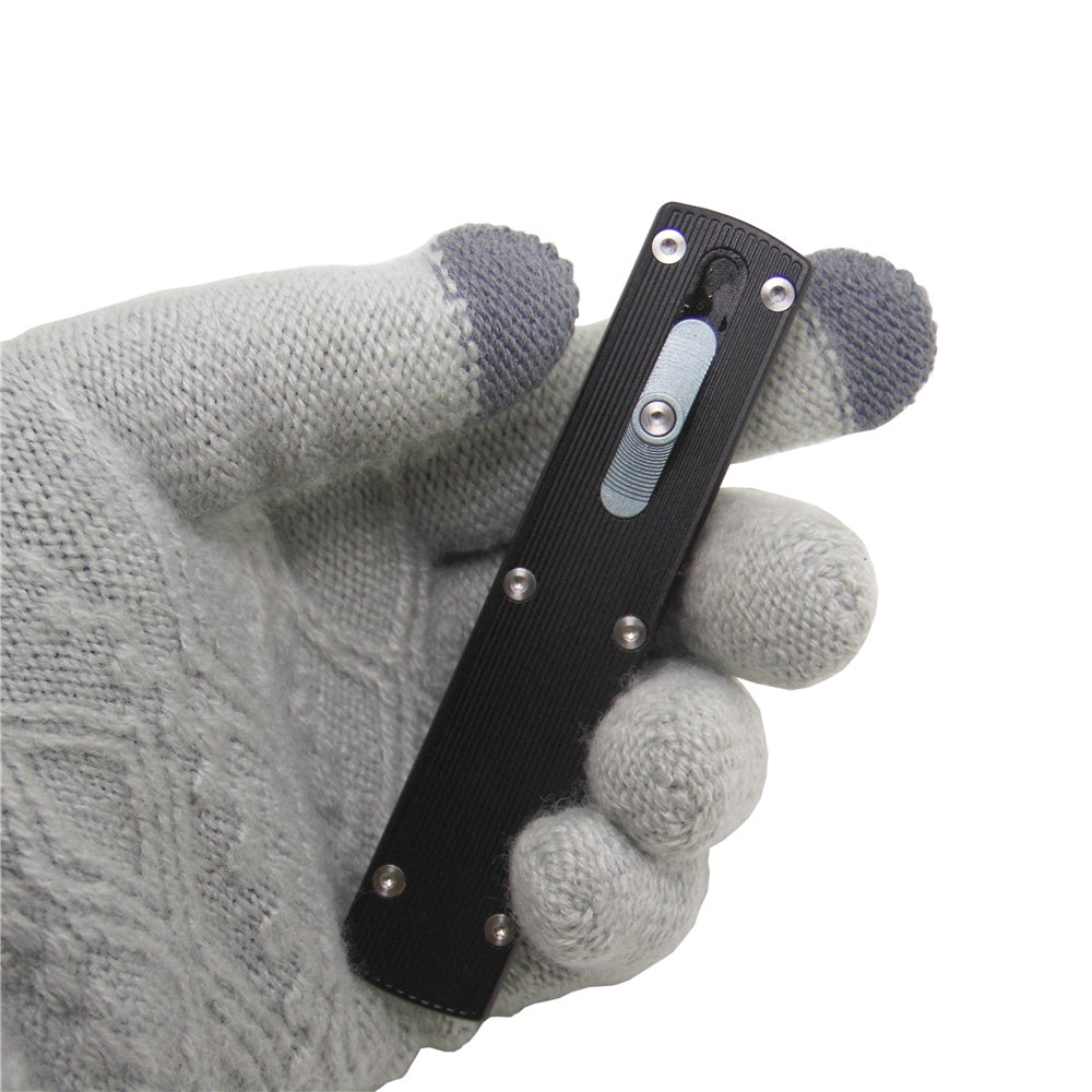 MASALONG KNIZD-176 Outdoor Camping Pocket Spring Knife Counter Strike Straight Jump Knives Alta Dureza Ferramentas de Resgate