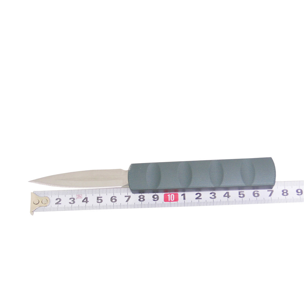 MASALONG KNIZD-176 Outdoor Camping Pocket Spring Knife Counter Strike Straight Jump Knives Alta Dureza Ferramentas de Resgate