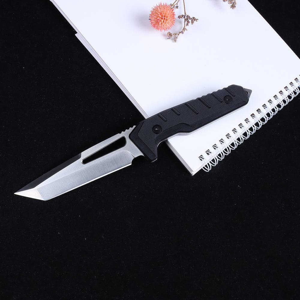 Masalong Fixed Blade Camping Knives EDC Tactical D2 Steel Blade Outdoor Heavy Duty Knife 241