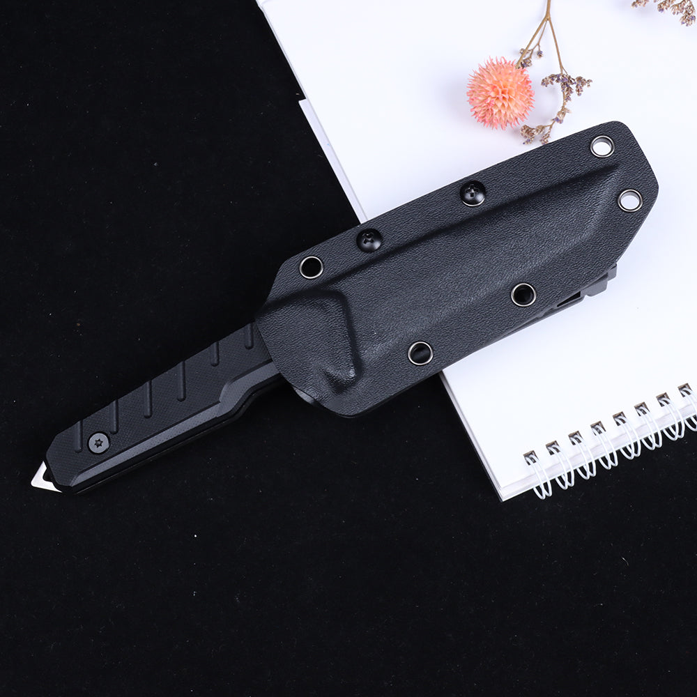 Masalong Fixed Blade Camping Knives EDC Tactical D2 Steel Blade Outdoor Heavy Duty Knife 241