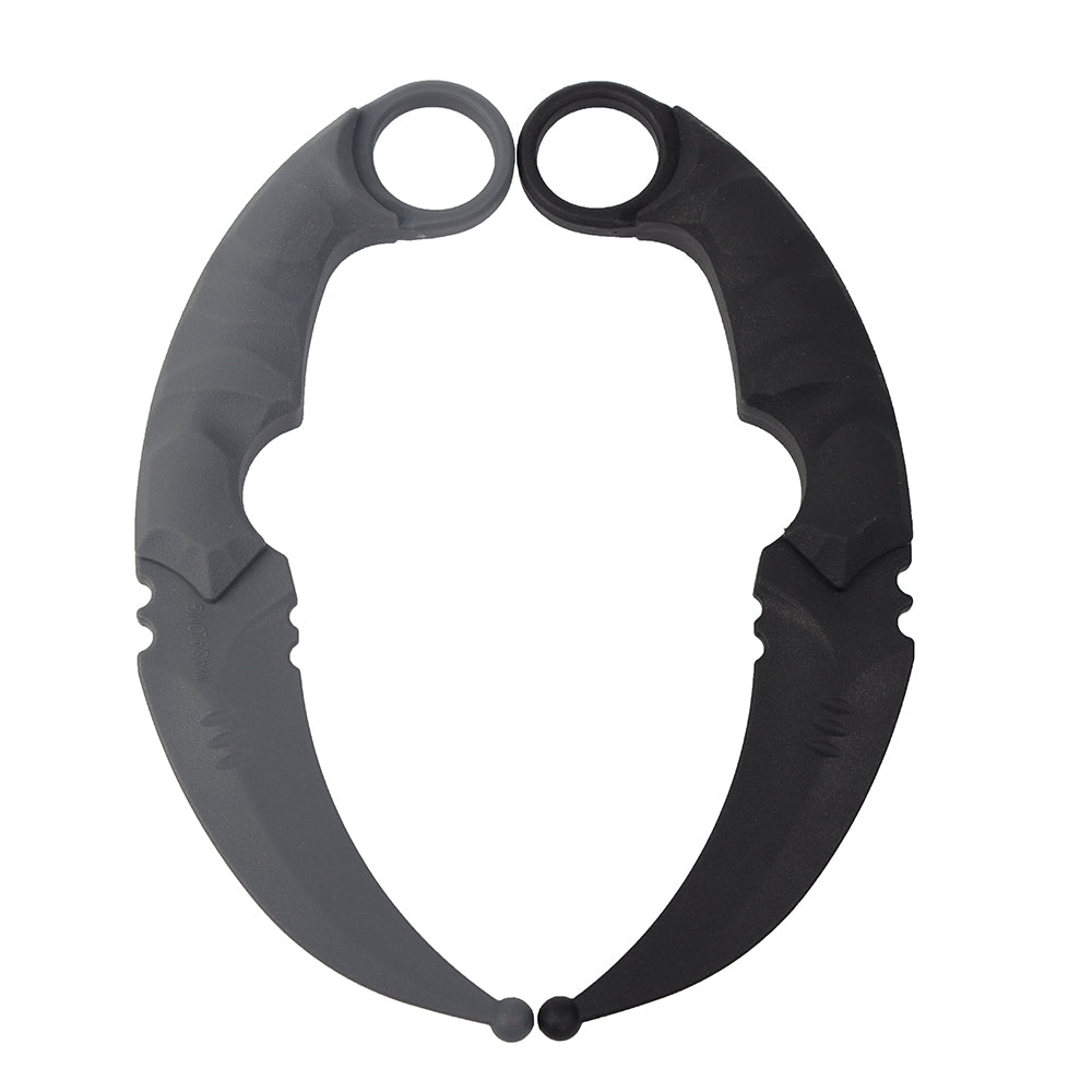 MASALONG Kni104 Cuchillo de cazador táctico Karambit con mango de combate de garra de muy buen equilibrio