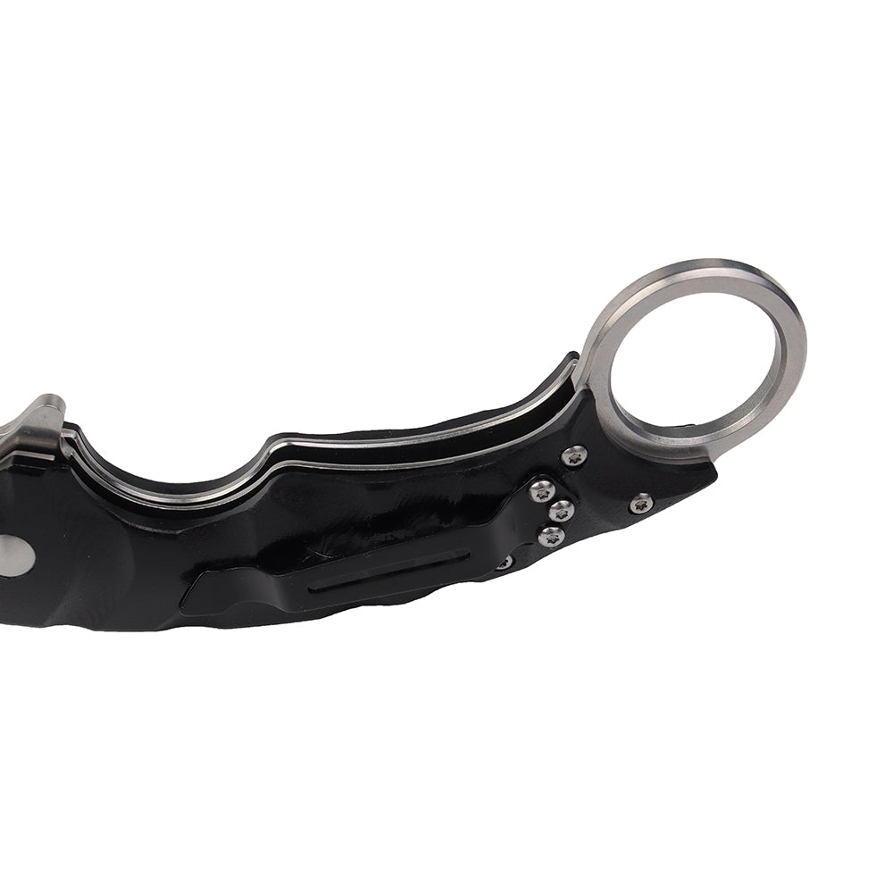 MASALONG kni204 Outdoor Survival Claw Tactical faca dobrável D2 Aço facas EDC