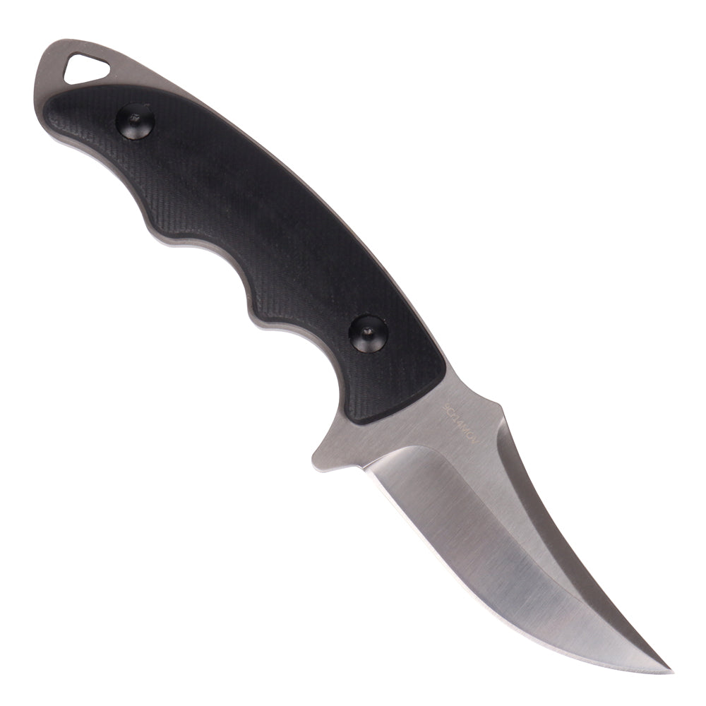 MASALONG Kni230 Fixed Blade Knife With Kydex Sheath for Self Defense Camping EDC Hunting Full Tang Design