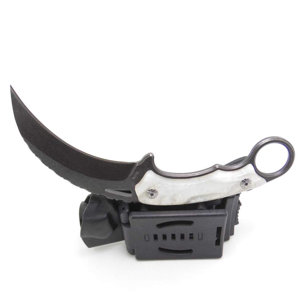 Cuchillo táctico de karambit con garra marcial MASALONG M130 Toucan para exteriores