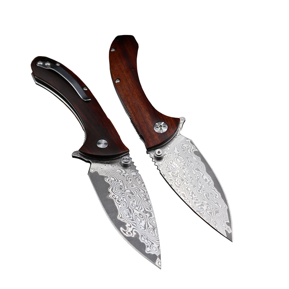 Cuchillo plegable MASALONG Kni139 de alta dureza, cuchillos tácticos de supervivencia, cuchillo de bolsillo para acampar al aire libre