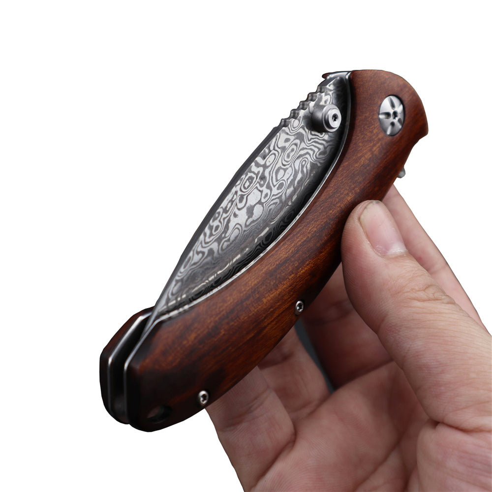 Cuchillo plegable MASALONG Kni139 de alta dureza, cuchillos tácticos de supervivencia, cuchillo de bolsillo para acampar al aire libre
