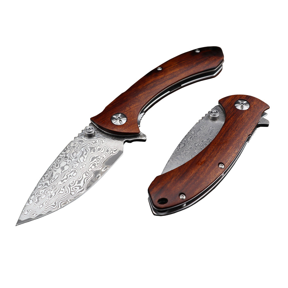 Cuchillo plegable MASALONG Kni139 de alta dureza, cuchillos tácticos de supervivencia, cuchillo de bolsillo para acampar al aire libre