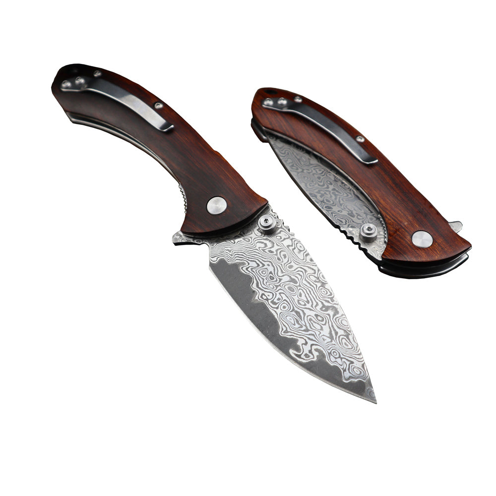 Cuchillo plegable MASALONG Kni139 de alta dureza, cuchillos tácticos de supervivencia, cuchillo de bolsillo para acampar al aire libre