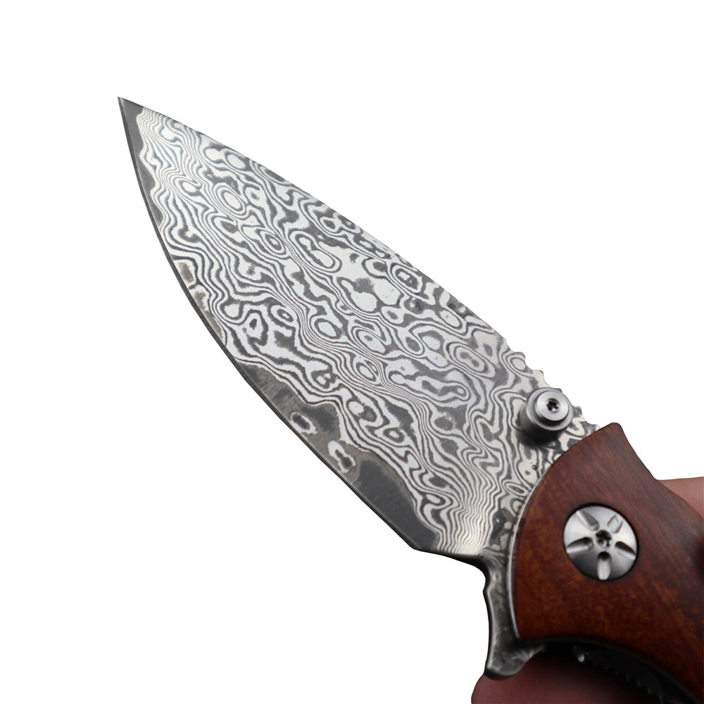 Cuchillo plegable MASALONG Kni139 de alta dureza, cuchillos tácticos de supervivencia, cuchillo de bolsillo para acampar al aire libre