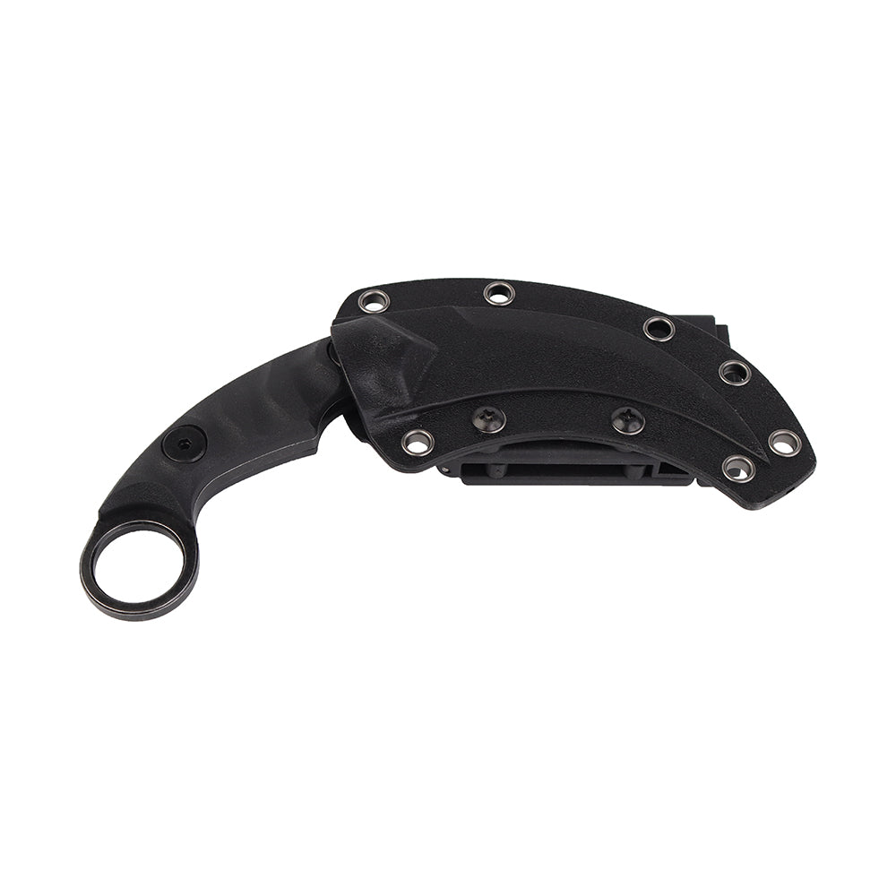 MASALONG Kni104 Cuchillo de cazador táctico Karambit con mango de combate de garra de muy buen equilibrio