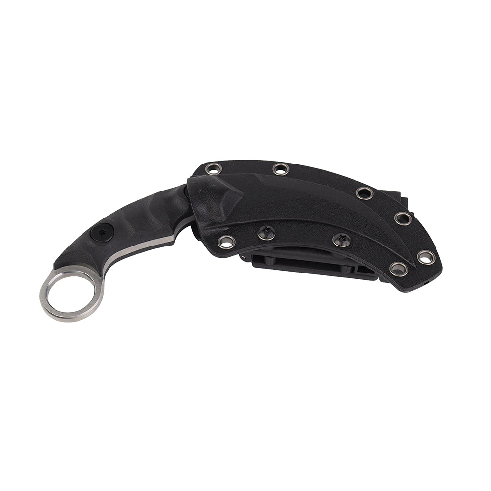 MASALONG Kni104 Cuchillo de cazador táctico Karambit con mango de combate de garra de muy buen equilibrio