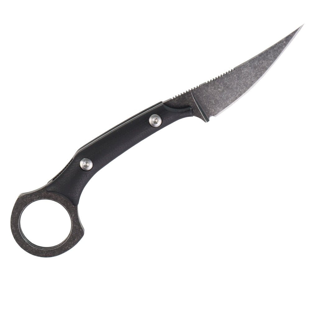 Masalong Boar tusks kni225 karambit mini Tactical knife