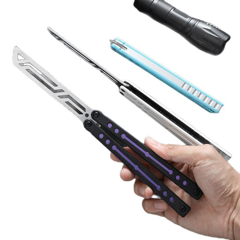 MASALONG Nautilus G10 Butterfly Practice Trainer - Unsharpened Tool