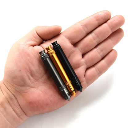 MASALONG MA-TY-045 Cuchillo de té Pu'er de aleación de aluminio, juego de té Gongfu, desembalaje y desembalaje portátil, cuchillo de entrega urgente, llavero portátil, colgante, cuchillo de fruta