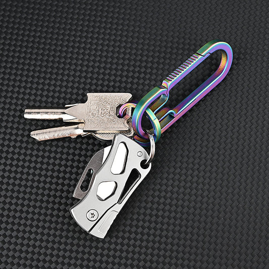 MASALONG MA-TY-037 Mini cuchillo plegable de acero D2 de alta dureza, cuchillo afilado para exteriores, cuchillo de autodefensa, llavero portátil, desempaquetado, desembalaje, cuchillo de entrega exprés
