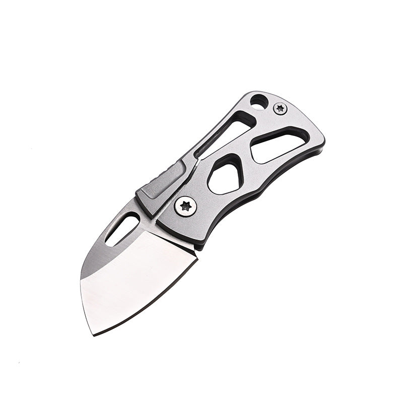 MASALONG MA-TY-037 Mini cuchillo plegable de acero D2 de alta dureza, cuchillo afilado para exteriores, cuchillo de autodefensa, llavero portátil, desempaquetado, desembalaje, cuchillo de entrega exprés