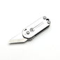 MASALONG MA-TY-021 Pequeño y lindo cuchillo mini de acero inoxidable Cuchillo de bolsillo portátil Cuchillo de bolsillo Llavero Colgante Caja abierta Cuchillo exprés
