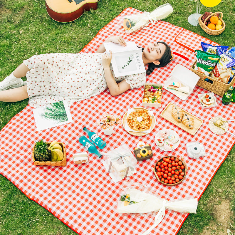 Masalong Outdoor picnic mat, MA-WY-052 camping picnic moisture-proof mat, portable sitting mat, thickened waterproof picnic cloth, picnic tent floor mat