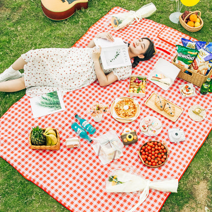 Masalong Outdoor picnic mat, MA-WY-052 camping picnic moisture-proof mat, portable sitting mat, thickened waterproof picnic cloth, picnic tent floor mat