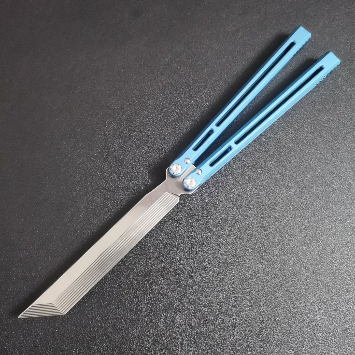 MASALONG Unsharpened Training Butterfly Knife - EDC Practice Balisong Tool