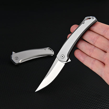 MASALONG MA-TY-014 Rhinoceros Quick Opening Knife High Hardness D2 Steel Outdoor Folding Knife Camping Tactical Self Defense Knife Fruit Knife Box Opening Knife