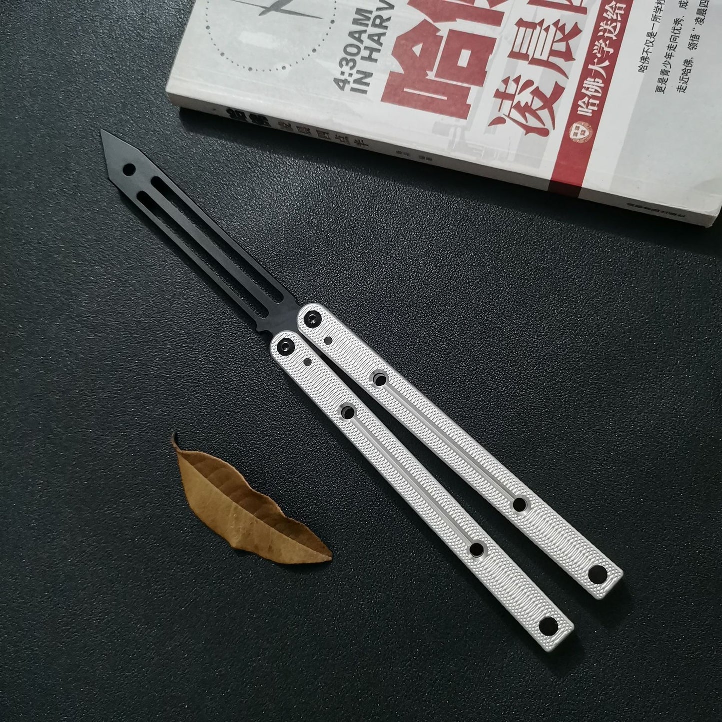 MASALONG Butterfly Trainer - Unbladed Folding Practice Tool Big Fish