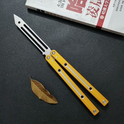MASALONG Butterfly Trainer - Unbladed Folding Practice Tool Big Fish