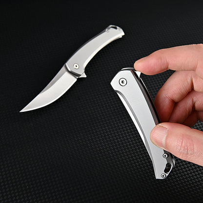 MASALONG MA-TY-014 Rhinoceros Quick Opening Knife High Hardness D2 Steel Outdoor Folding Knife Camping Tactical Self Defense Knife Fruit Knife Box Opening Knife