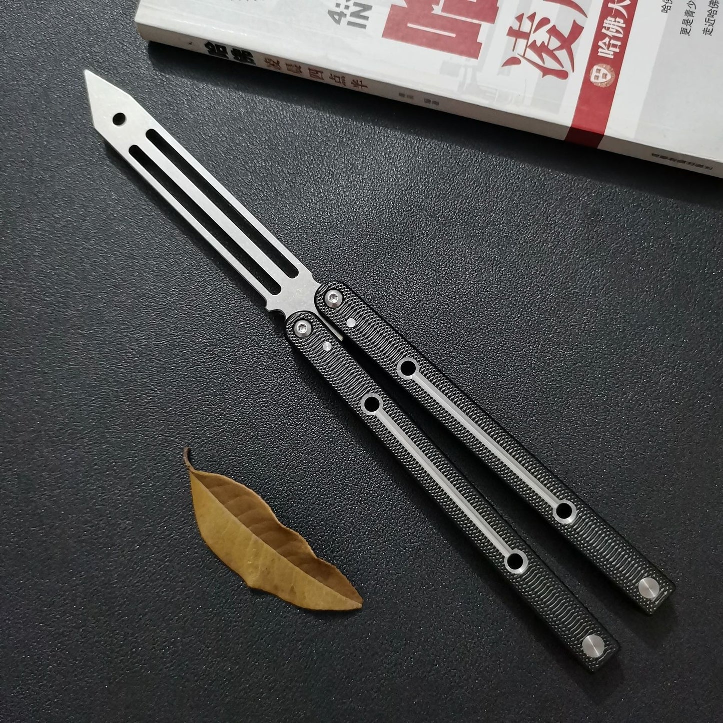 MASALONG Butterfly Trainer - Unbladed Folding Practice Tool Big Fish