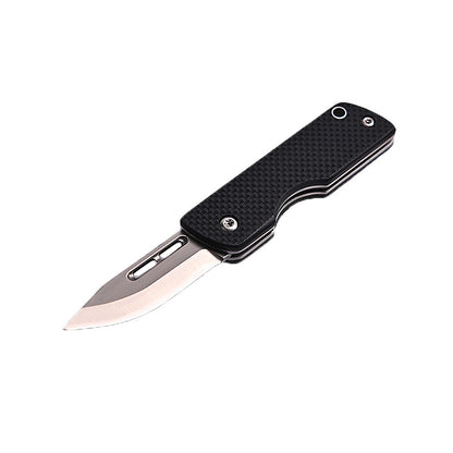 MASALONG MA-TY-057 Faca dobrável afiada de aço D2 de alta dureza, cabo G10, faca tática de autodefesa para acampamento, frutas, faca portátil para desempacotamento