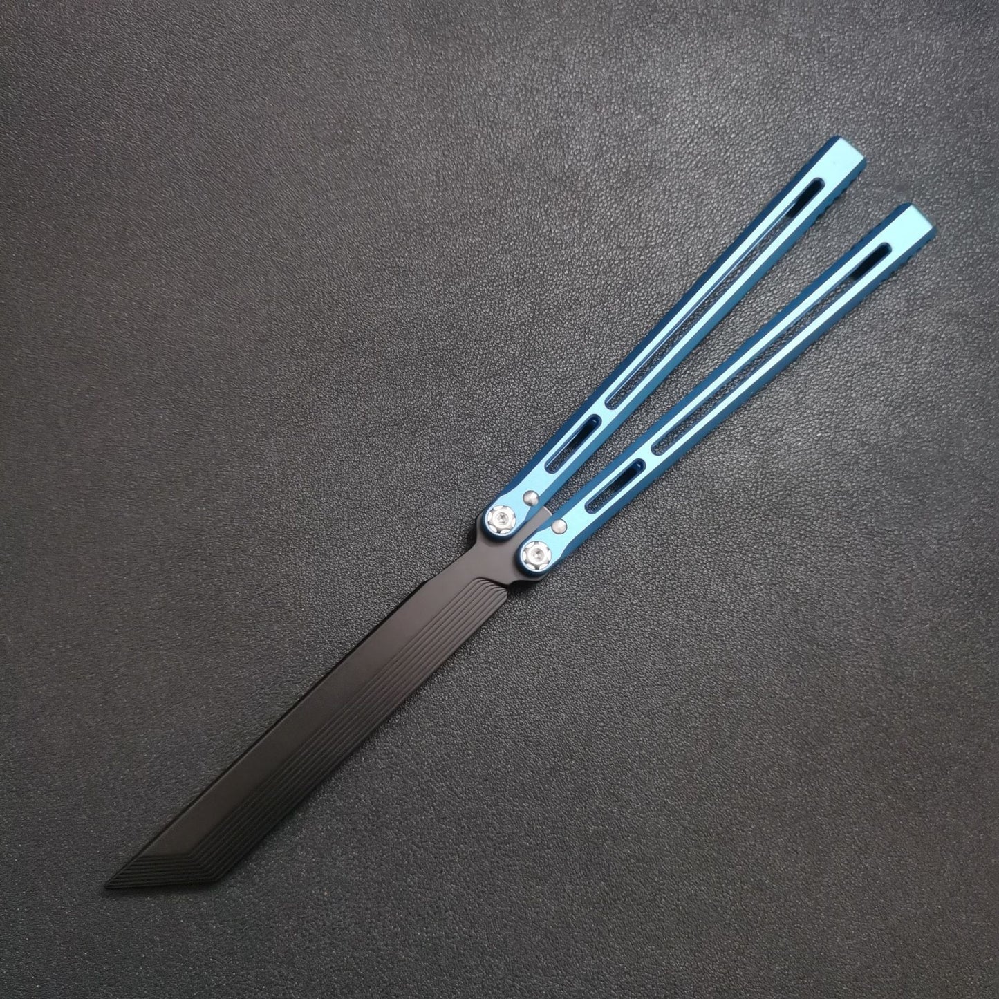MASALONG Unsharpened Training Butterfly Knife - EDC Practice Balisong Tool