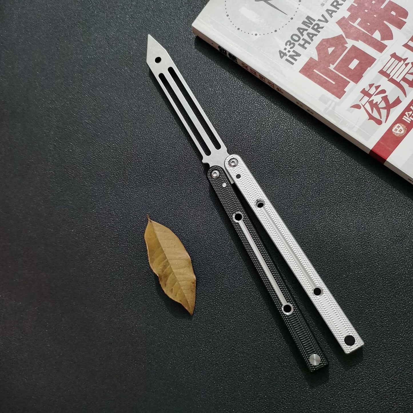MASALONG Butterfly Trainer - Unbladed Folding Practice Tool Big Fish