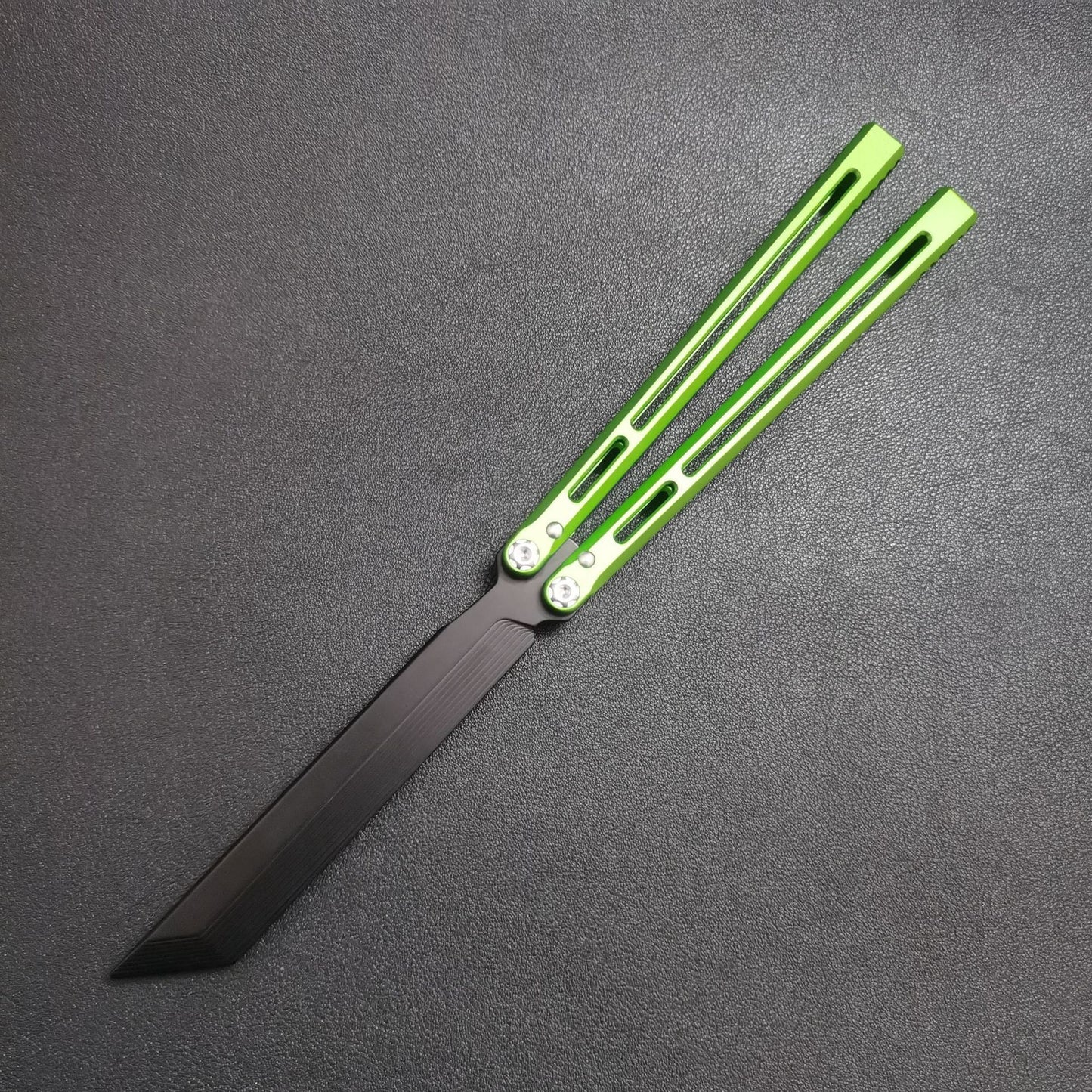 MASALONG Unsharpened Training Butterfly Knife - EDC Practice Balisong Tool