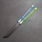 MASALONG Unsharpened Training Butterfly Knife - EDC Practice Balisong Tool